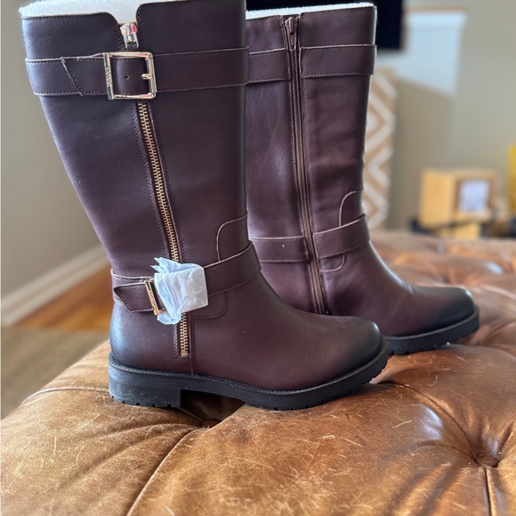 Vionic Marlow Tall Dark Brown Boots Size 6.5 NWOT - Picture 2 of 13